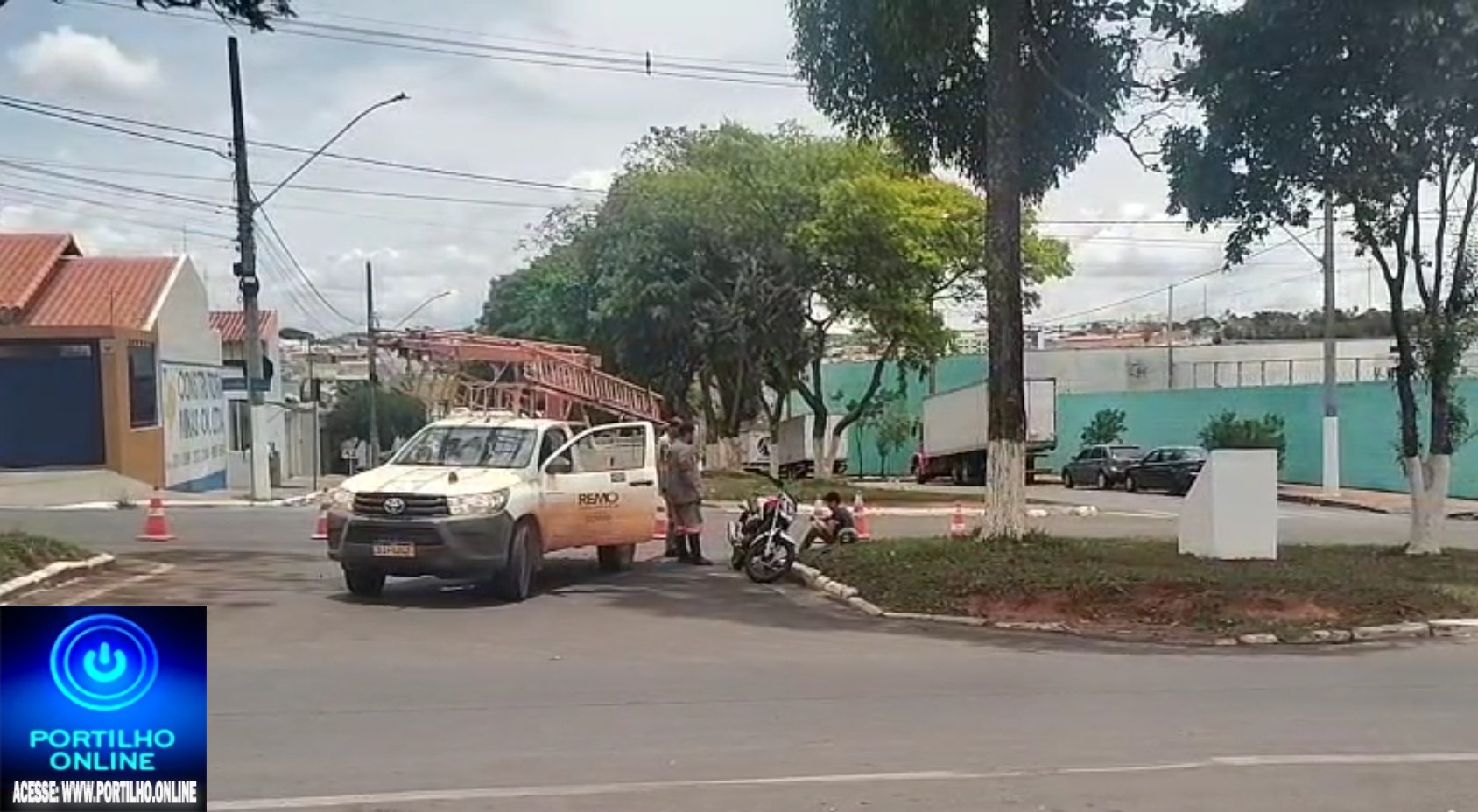 Acidente no🚨 🚨🚔😱👀🚔🚑🚒🚥🚨 Acidente no mesmo lugar de sempre mesmo lugar de sempre