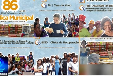 👉👏🙌🙏👏👏Biblioteca Pública Municipal Idalides Paulina de Souza celebra 86 anos de história e contribuição à comunidade