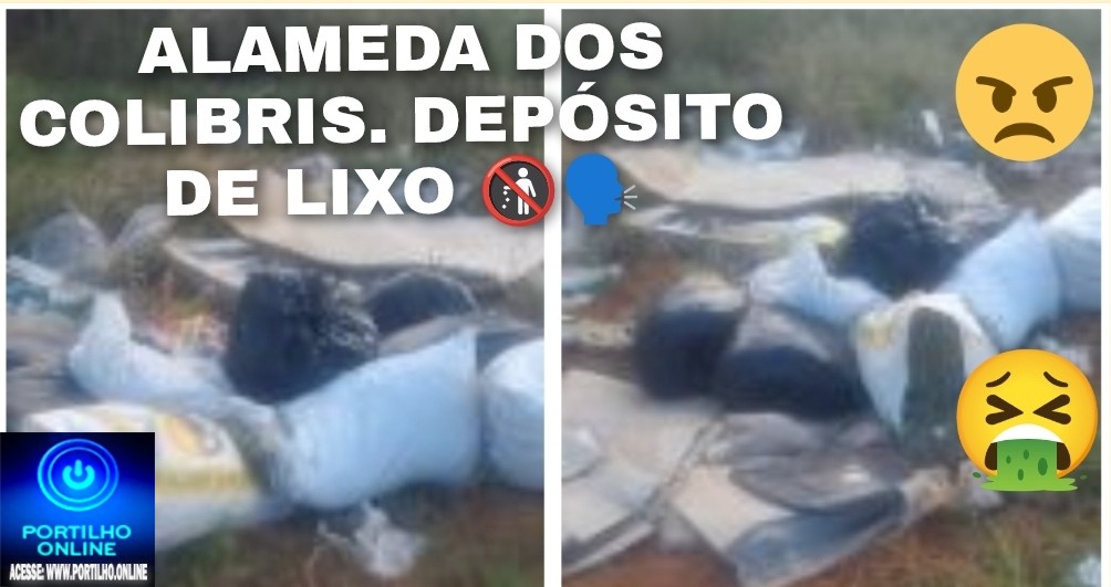 👉😡📢🗣️🚯👎🫵🤮🤢Boa noite Portílho, infelizmente, nós, não suportamos maís a lixaiada