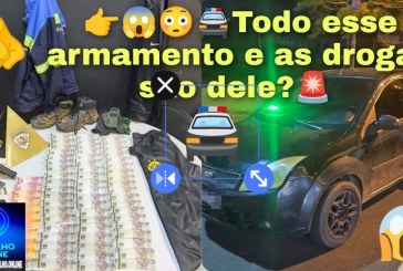 👉 ELE foi preso?😱😳🚔Todo esse armamento e as drogas são dele?🚨