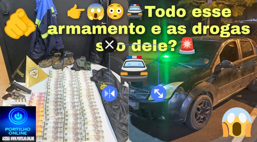 👉 ELE foi preso?😱😳🚔Todo esse armamento e as drogas são dele?🚨