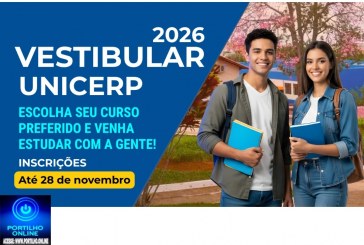 👉👏👍✍️🫵📚📝📌UNICERP INFORMA… Inscrições para o Vestibular UNICERP 2026 seguem abertas até 28 de novembro