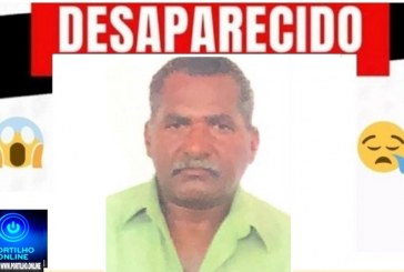 👉📢🔎🕵🔍🚨🚒🚓🚔👀🙌🗣😮🤔DESAPARECIDO: Abimael Alves de Oliveira de 57 anos.