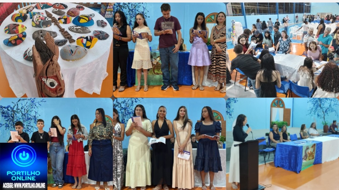 👉✍️✨🙌👏🤝👏📚📌📐✂️📏2ª MOSTRA ARTÍSTICO-LITERÁRIA E LANÇAMENTO DE DOIS LIVROS LITERÁRIOS