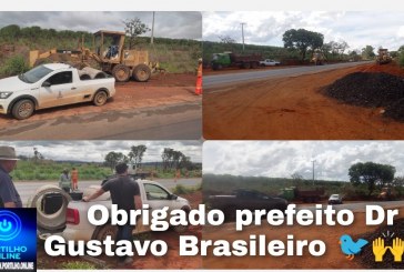 👉👏📢🙌👍🤝🐦🐦🚧 Agradecimento ao prefeito Dr Gustavo Brasileiro. Dos conselhos Esmeril e Assentamento São Pedro.