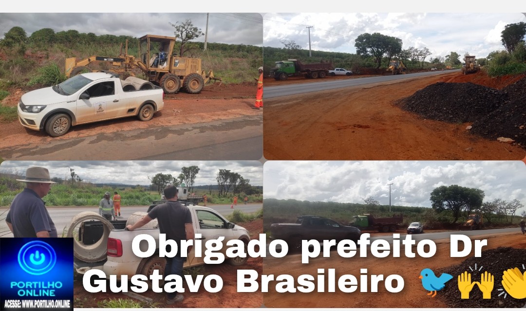 👉👏📢🙌👍🤝🐦🐦🚧 Agradecimento ao prefeito Dr Gustavo Brasileiro. Dos conselhos Esmeril e Assentamento São Pedro.