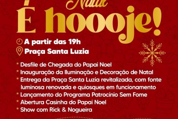 👉🙌👏✍Governo Municipal dá inicio oficialmente ao período Natalino no próximo sábado dia 29