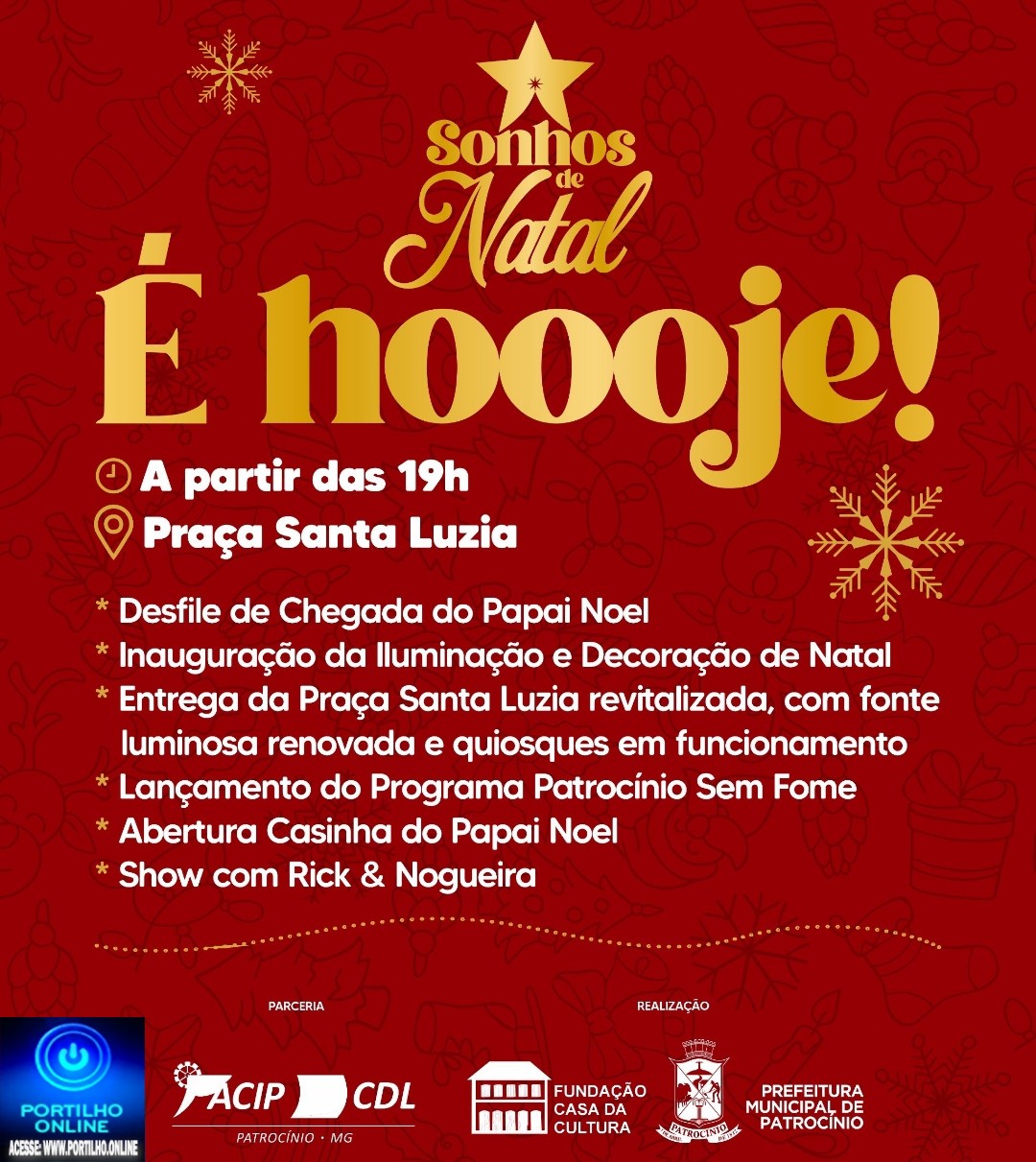 👉🙌👏✍Governo Municipal dá inicio oficialmente ao período Natalino no próximo sábado dia 29