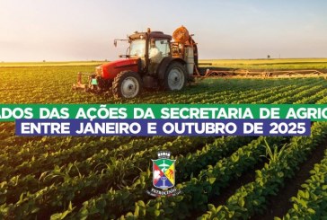 👉 Notícias 📰 🗞️ da prefeitura ✍️🙌👏🚜🚜Governo Municipal apresenta resultados das principais ações da Secretaria de Agricultura entre janeiro e outubro de 2025