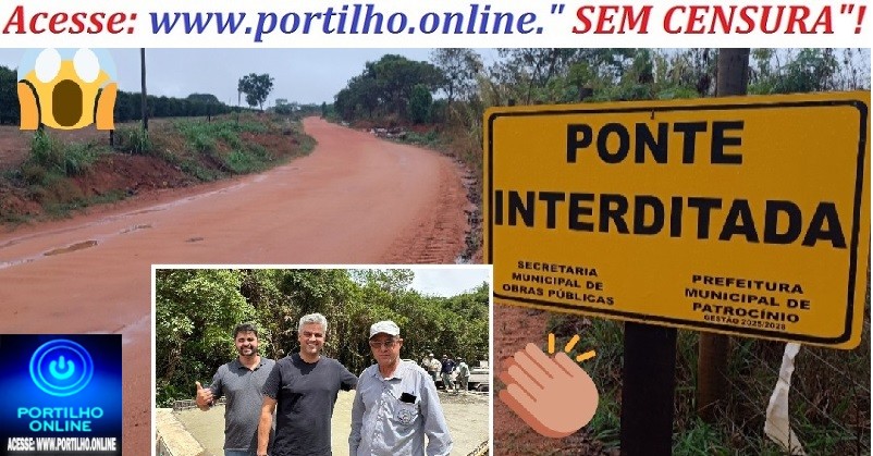 👏🫵🚧👀🤔🛣️👍👏👏Ponte segue interditada apesar da ” foto”, a concretagem foi executado; acessos ainda dependem de aterramento
