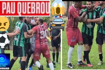 👉📢⚽🏆 POLICIA…💥⚖😈👺👿🚨🚔O CHICOTE ESTRALOU E O BAMBU GEMEU NA “PARTIDA DE FUTEBOL”🫵Portílho o pau quebrou no estádio 🏟️ Vc ficou sabendo 👀🚨📢🚔🚓⚖👁