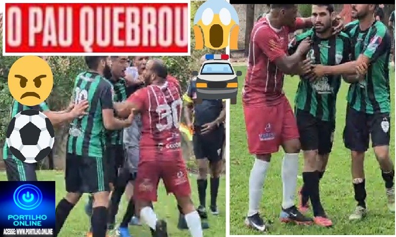 👉📢⚽🏆 POLICIA…💥⚖😈👺👿🚨🚔O CHICOTE ESTRALOU E O BAMBU GEMEU NA “PARTIDA DE FUTEBOL”🫵Portílho o pau quebrou no estádio 🏟️ Vc ficou sabendo 👀🚨📢🚔🚓⚖👁