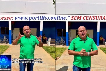 👉👊🤙🙌👍🤝👏👏👏🙏Vereador Emerson Caixeta agradece ao prefeito Gustavo e ao secretário de Obras Thiago Malagoli