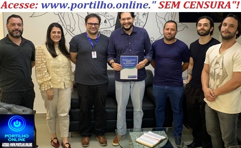 👉🙌👏👍✌️🫵🤝Prefeito Gustavo Brasileiro recebe equipe do Procon e avalia salto histórico nos atendimentos