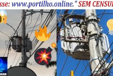 👉🚧😱💥🔥🚒🚨🧨FOGO NO POSTE! Oi Portilho, bom dia! Aqui na Faria Pereira tem um poste pegando fogo desde ontem ás 18h