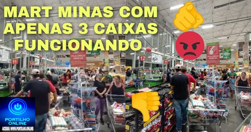 👉🫵😱😡👎👊👎🛒🛒🛒Reclamações sobre a falta de caixas no Mart Minas