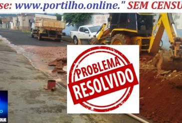 👉👍🤝👏👊🙌🤙Entupimento da rede de esgoto é resolvido pela equipe de plantão do Daepa