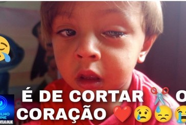 👉😓😢😇😡🩺🩻🩹 É de cortar  o coração  criançinha sofrendo dores de chegar a morder na toalha