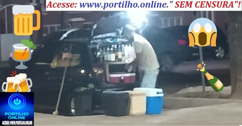 👉😱 Atenção 🚨🚑🚔🥃🍷🍹🍻🥂 Boa dia Portilho…Venho aqui fazer uma denúncia de dois ambulantes vendendo bebidas alcoólicas na praça Honorato Borges.