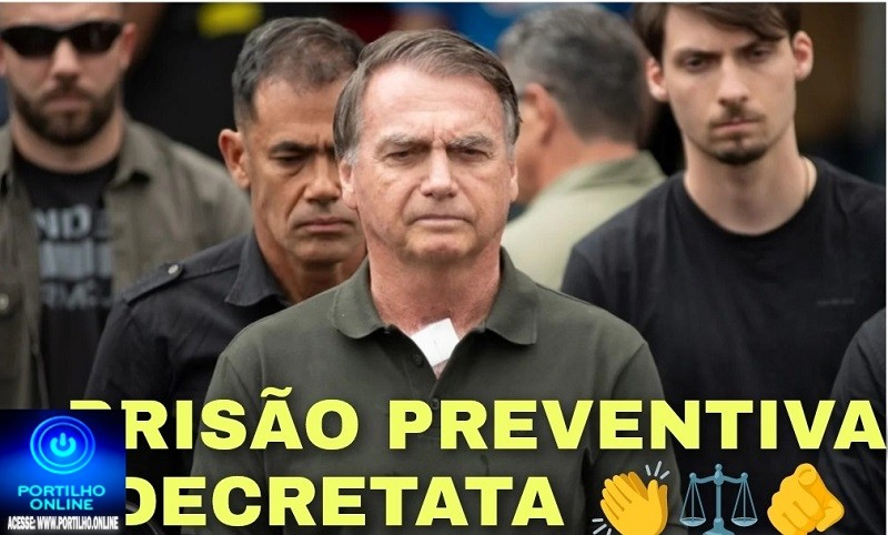 👉👊🙏😱🫵👏👏👏👍📢⚖️👏👏Bolsonaro é preso preventivamente pela PF por ordem de Moraes
