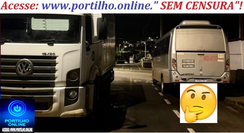 👉😡👎🤔🗣️🚛🚨🚧🛑🚥Portilho faz uma matéria por favor, cadê a SESTRAN?