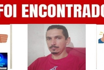 📢👉👀🧐🤔👏👊🙌🙏ENCONTRADO: João Bosco Andrade da Silva, 42 anos.