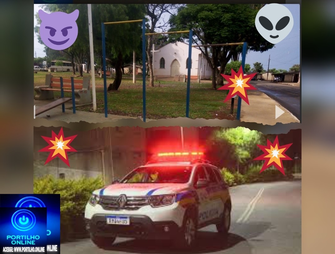 👉📢 CHAPADÃO DE FERRO!!! 👉🙌👏🚨🚧🚓🚔Boa tarde Portilho. A vinda das equipes da polícia 🫵 Militar Não resolveu nada aqui em Chapadão de Ferro.