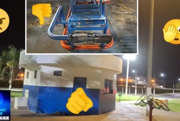  👉🤔👎😡🚧🫣✍️🚨⚽🏸🛼🏐🥎Boa noite. Olha ai o que resta da praça da saúde morada nova esta abandonada.