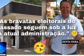 👉🫣😠😤🤥EX-PREFEITO EM SURTO?  👉🤫🫣🤔NÃO ACEITA A DERROTA E QUER PEGAR CARONA NO TRABALHO DO ATUAL GOVERNO