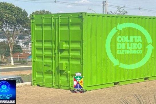 👉🗞️🫵👏✍️🤝Notícias  da prefeitura.  Governo Municipal orienta sobre novo local para descarte de resíduos eletrônicos