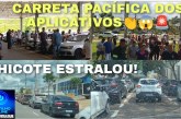 👉🚧🚨🚦🚔📢😱🚙🏍️🚗🛻Profissionais de carros de aplicativos sacudiram a cidade nesta quinta-feira, 11/12/2025