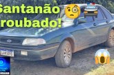 👉😱🚨🚔👁CARRO ROUBADO:  SANTANÃO de cor azul