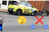👉📢🤔🫣🚥🛑🚨Boa noite Portilho. Isso pôde? Carro da SESTRAN estacionar na vaga de motocicleta  🫵 