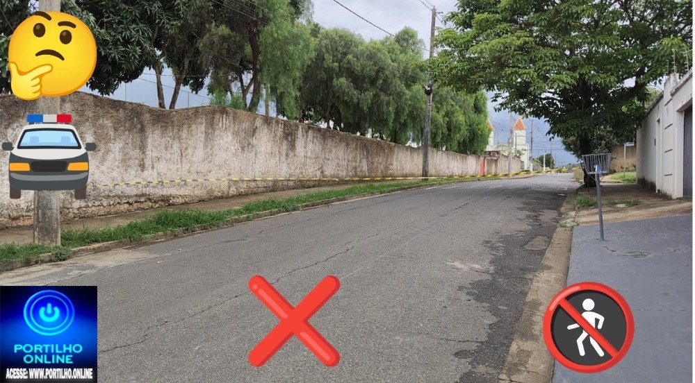 👉👉🚨⚽😱📢🛑🚧🚏Boa tarde Portilho, olha aí pra nóis pq fechou a Rua Afonso Pena 🪶 aqui no bairro Santo Antônio.