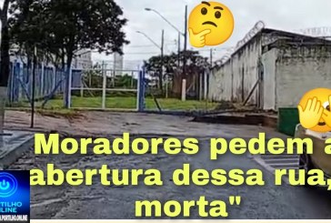  👉🫣🫣🤨🤔🤔🚧🚧🚥🚏🚥Portilho Bom dia! Estou te enviando estes vídeo Moradores pedem a abertura dessa rua,” morta”