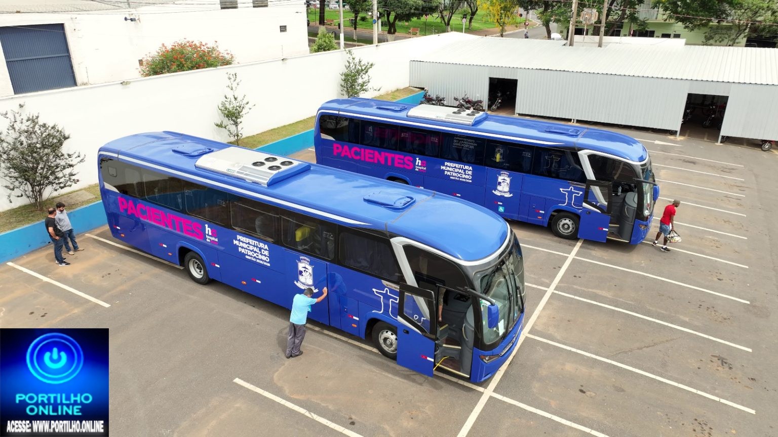 Notícias 🗞️ 🤭 📰🗞️ da prefeitura municipal de Patrocinio…Transporte para Tratamento Oncológico: Novos Ônibus Reforçam a Assistência aos Pacientes