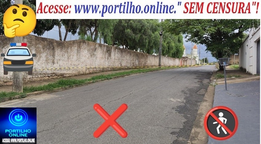 👉👉🚨⚽😱📢🛑🚧🚏Boa tarde Portilho, olha aí pra nóis pq fechou a Rua Afonso Pena 🪶 aqui no bairro Santo Antônio.