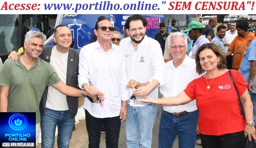 Noticias da Prefeitura….👉🏆👍🙌👏✌🤝🚍🚌🤙✍Governo Municipal realiza entrega de dois ônibus para transporte de pacientes oncológicos