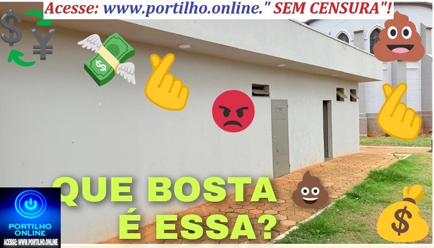👉😡 Denuncia$💩🫵Que bosta 💩🧻é essa! 🪠🧻Banheiros públicos Virou ” balcão de negócios”!?🫵 Quem está levando propinas?
