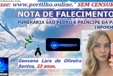 👉LUTO…⚰😔🕯😪😭FUNERÁRIA SAO PEDRO E PRÍNCIPE DA 🕊PAZ🕊🕊 INFORMAM… Faleceu em Uberlandia-MG a jovem,  Geovana Lara de Oliveira Santos, 23 anos..
