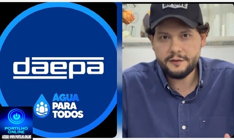 🫵Prefeito Dr. Gustavo Brasileiro se pronuncia após problema na água barrenta