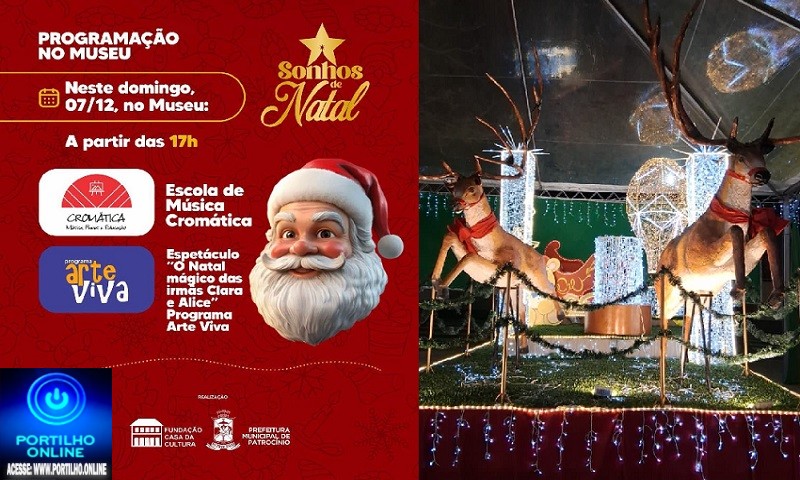👉🙌👏🤶🎅🎄✨ Domingo é dia de viver a magia do Natal no Museu! ✨