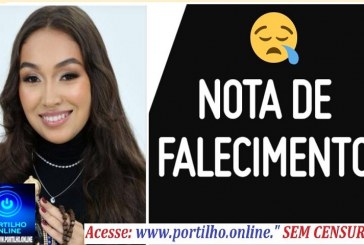 👉📢 Muito jovem 😱😭😪⚰🕯😪 NOTA DE FALECIMENTO. FUNERÁRIA FREDERICO OZANAM INFORMA… Faleceu ontem em Patrocinio, a jovem…LAURA LUANA DE CASTRO ALVES  25 anos