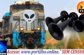 👉🚧🤬🚂🚨🛸Buzinaço 📢 🫵 infernal do trem 🚆 👎 😡