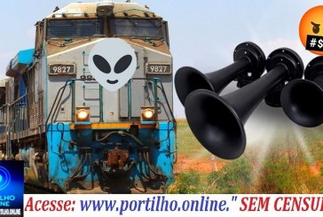 👉🚧🤬🚂🚨🛸Buzinaço 📢 🫵 infernal do trem 🚆 👎 😡