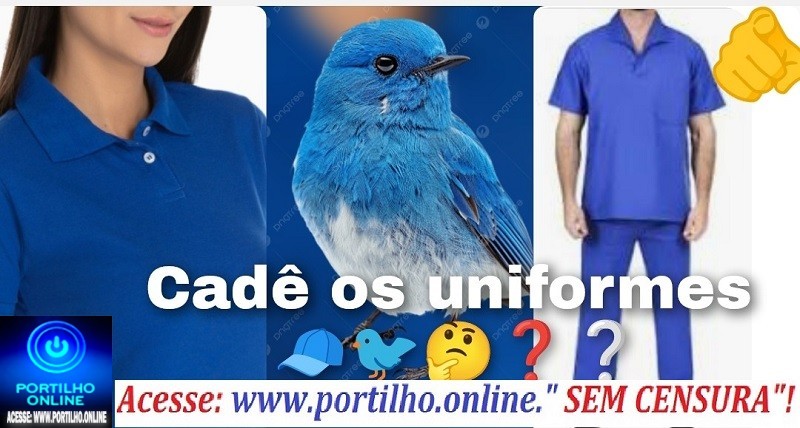 👉👊😡👎🫵🧢🩲👗👖👕Funcionários da Prefeitura e da Secretaria de Obras estão constrangidos por ainda terem de vestir as camisetas azuis herdadas da gestão dos “três fantasminha$ 👻👻👻