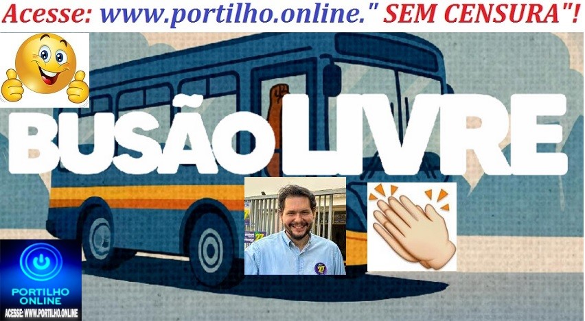 👉👏🙌🏆🎖👍🚧🚥✍🤝🚌🚍A Prefeitura de Patrocínio (MG) anunciou que o programa “Busão Livre” entrará em vigor em janeiro de 2026.