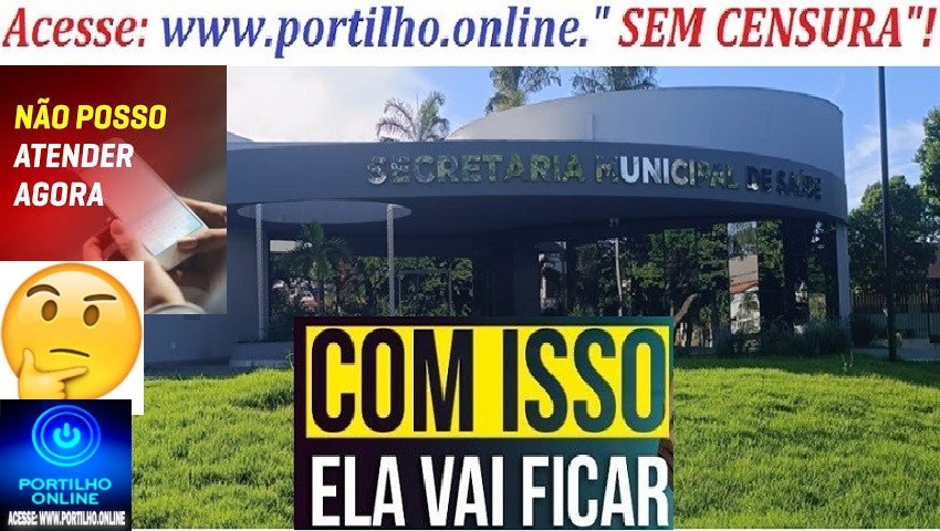 👉😱🧐😮😡🤔🗣📲☎📞”Portilho, olha q absurdo. A telefonista do TFD está de férias e não tem outra pessoa no lugar”.