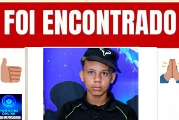 📢👉👀🧐🤔👏👊🙌🙏ENCONTRADO: Karlos Alexandre Ferreira do Nascimento, de 14 anos