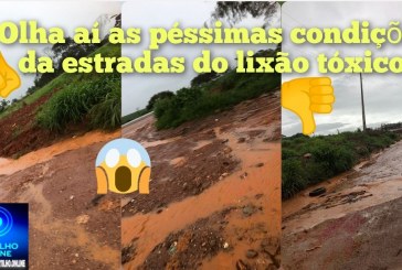 ⛳ 🕳️ 🕳️🚧👉😱🫵Estrada 🛣️👎😡 do lixão.Portilho será que o prefeito não está vendo isso